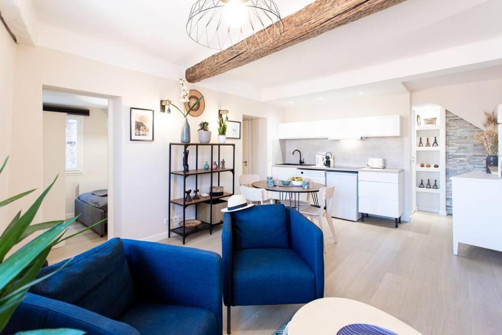 L16 Suite Malonat Vieux Nice 1 Min Mer/ 2 Chbres & Ac Exterior foto
